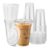 Cold Drink Plastic Cups-Dia 98mm 12 14 16 18 20 24oz PET Plastic Cup