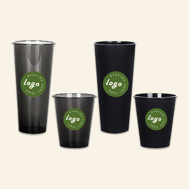 PP injection black cup