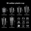 Cold Drink Plastic Cups-Dia 90mm 10 12 14 16 18 20oz U Shape Plastic Cups